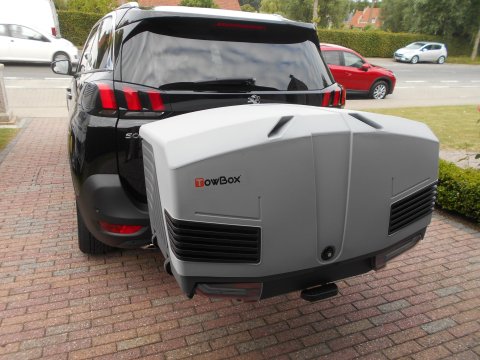 Box na tažné zařízení TowBox V3 šedý